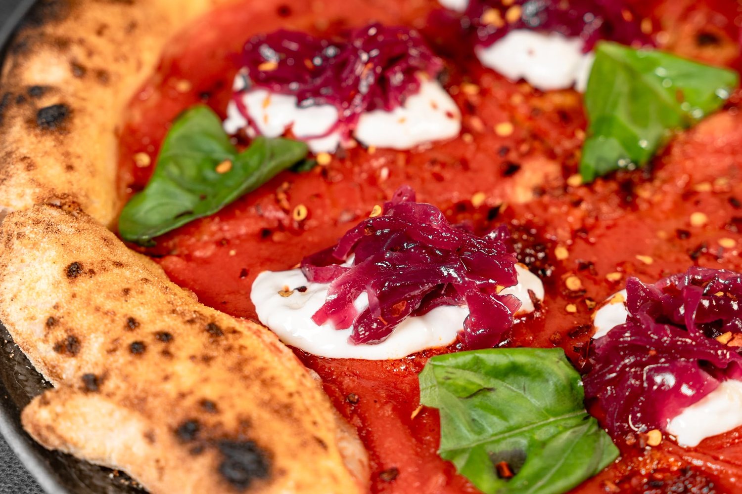 Pizza burrata