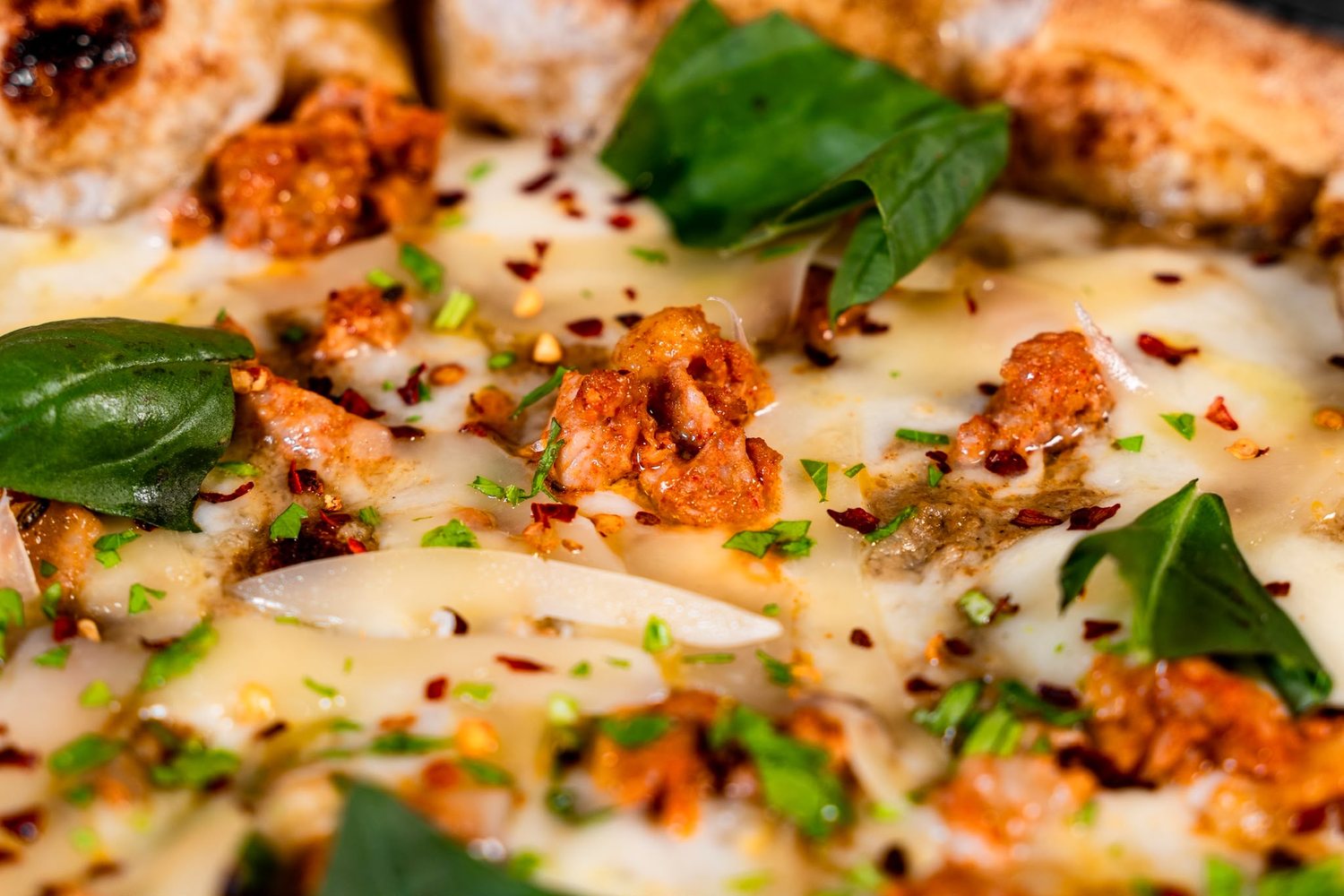 Pizza bianca